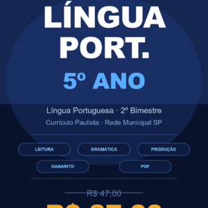 Apostila de Língua Portuguesa — 2º Bimestre | 5º Ano